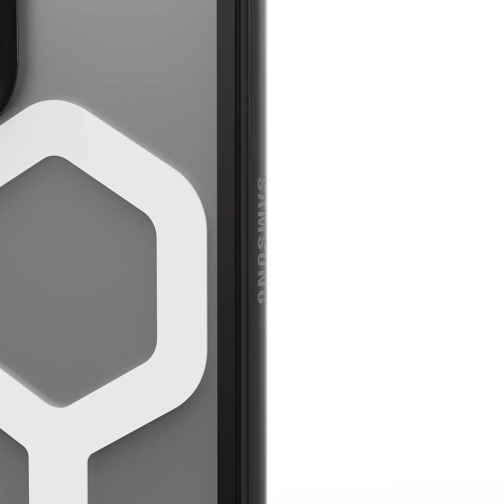 Handyhülle für Galaxy Z Fold7, Urban Armor Gear Mouve with Magnet, Transparent und Schwarz