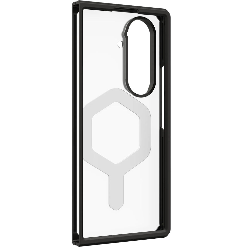 Handyhülle für Galaxy Z Fold7, Urban Armor Gear Mouve with Magnet, Transparent und Schwarz