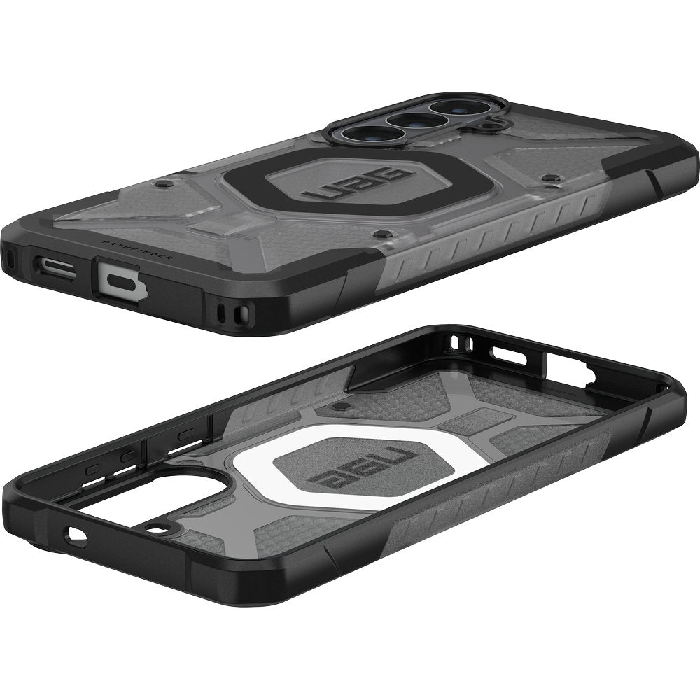Handyhülle für Galaxy S26 FE, Urban Armor Gear Pathfinder Clear mit MagSafe, Durchscheinend-Schwarz (4/16)