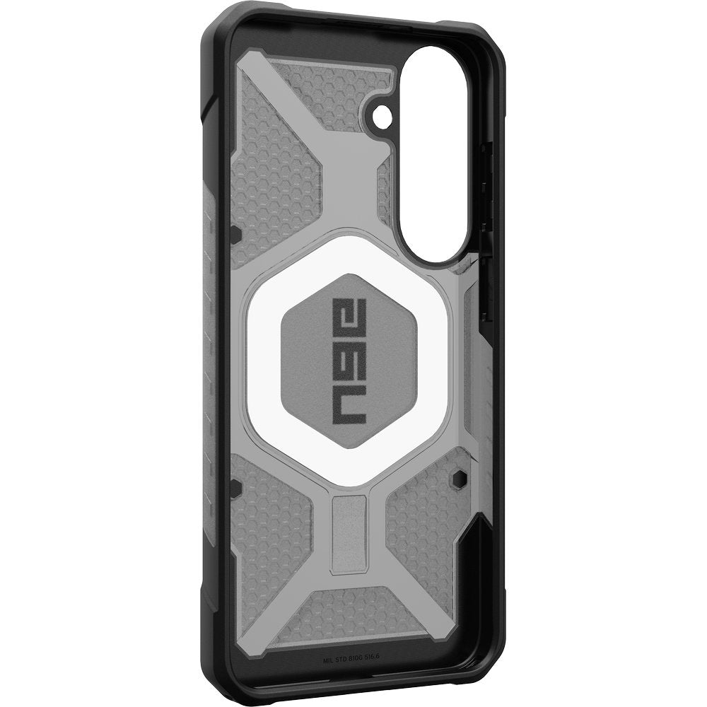 Handyhülle für Galaxy S26 FE, Urban Armor Gear Pathfinder Clear mit MagSafe, Durchscheinend-Schwarz (5/16)