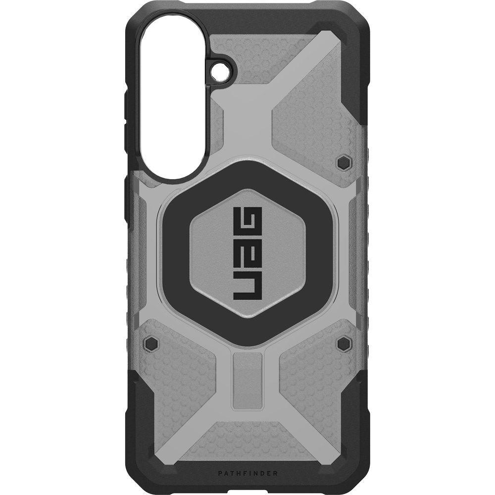 Handyhülle für Galaxy S26 FE, Urban Armor Gear Pathfinder Clear mit MagSafe, Durchscheinend-Schwarz (6/16)