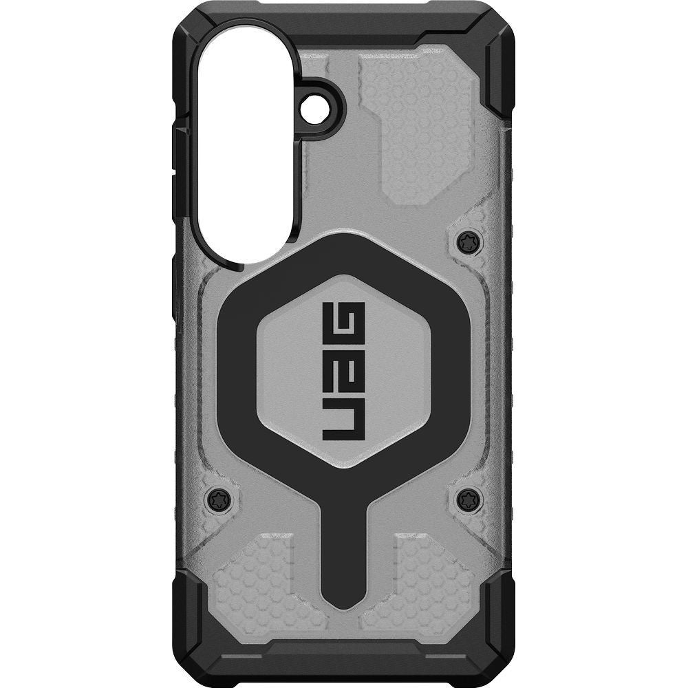 Handyhülle für Galaxy S26, Urban Armor Gear Pathfinder Clear Mag mit MagSafe, Durchscheinend-Schwarz