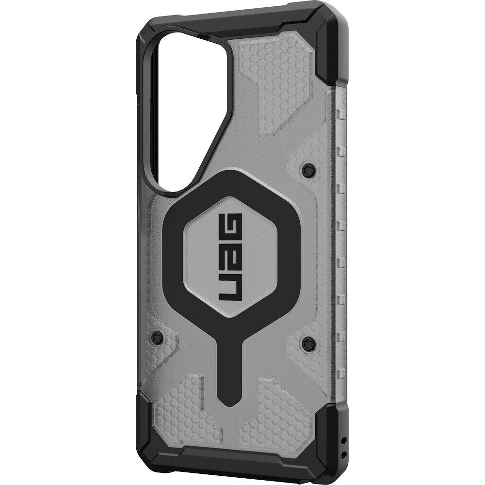 Handyhülle für Galaxy S26 Ultra, Urban Armor Gear Pathfinder Clear Mag mit MagSafe, Durchscheinend-Schwarz