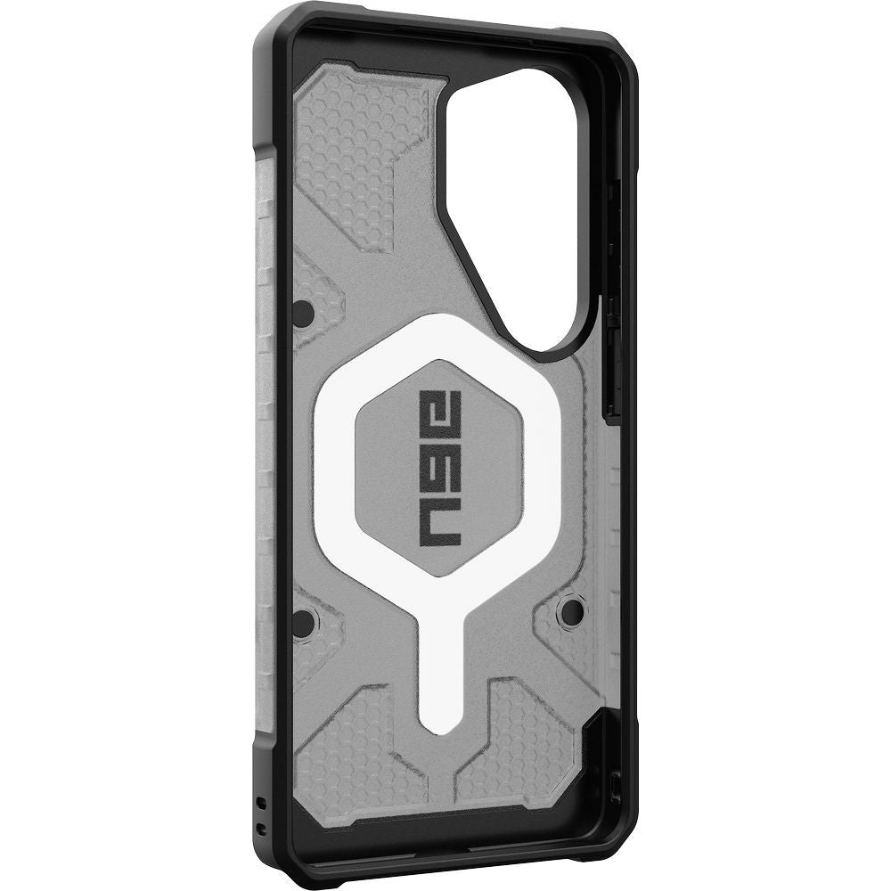 Handyhülle für Galaxy S26 Ultra, Urban Armor Gear Pathfinder Clear Mag mit MagSafe, Durchscheinend-Schwarz