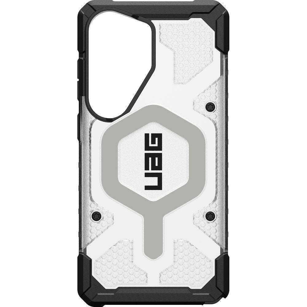 Handyhülle für Galaxy S26 Ultra, Urban Armor Gear Pathfinder Clear Mag mit MagSafe, Transparent-Schwarz