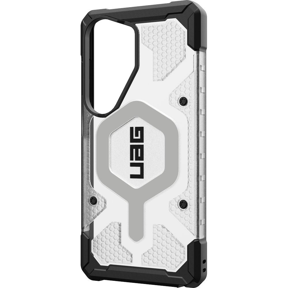 Handyhülle für Galaxy S26 Ultra, Urban Armor Gear Pathfinder Clear Mag mit MagSafe, Transparent-Schwarz