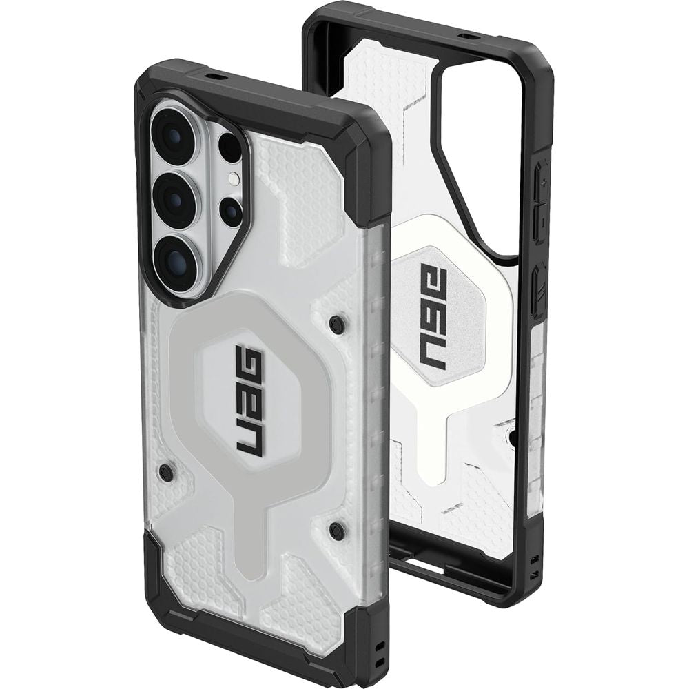 Handyhülle für Galaxy S26 Ultra, Urban Armor Gear Pathfinder Clear Mag mit MagSafe, Transparent-Schwarz