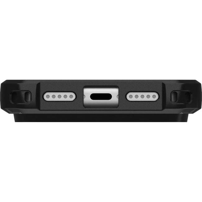 Handyhülle für iPhone 17 Pro, Urban Armor Gear Pathfinder Clear Mag mit MagSafe, Durchscheinend mit schwarzen Rahmen