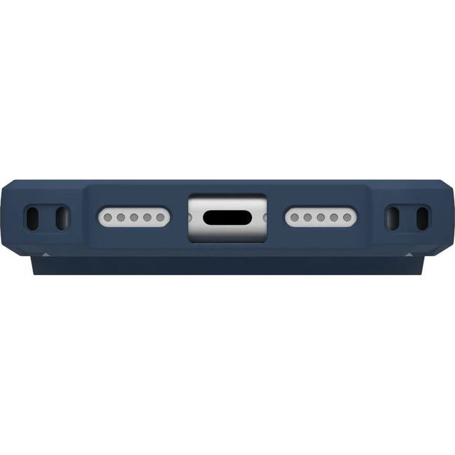 Handyhülle mit Armband für iPhone 17 Pro, Urban Armor Gear Pathfinder Clear Mag Lanyard mit MagSafe, Durchscheinend-Blau