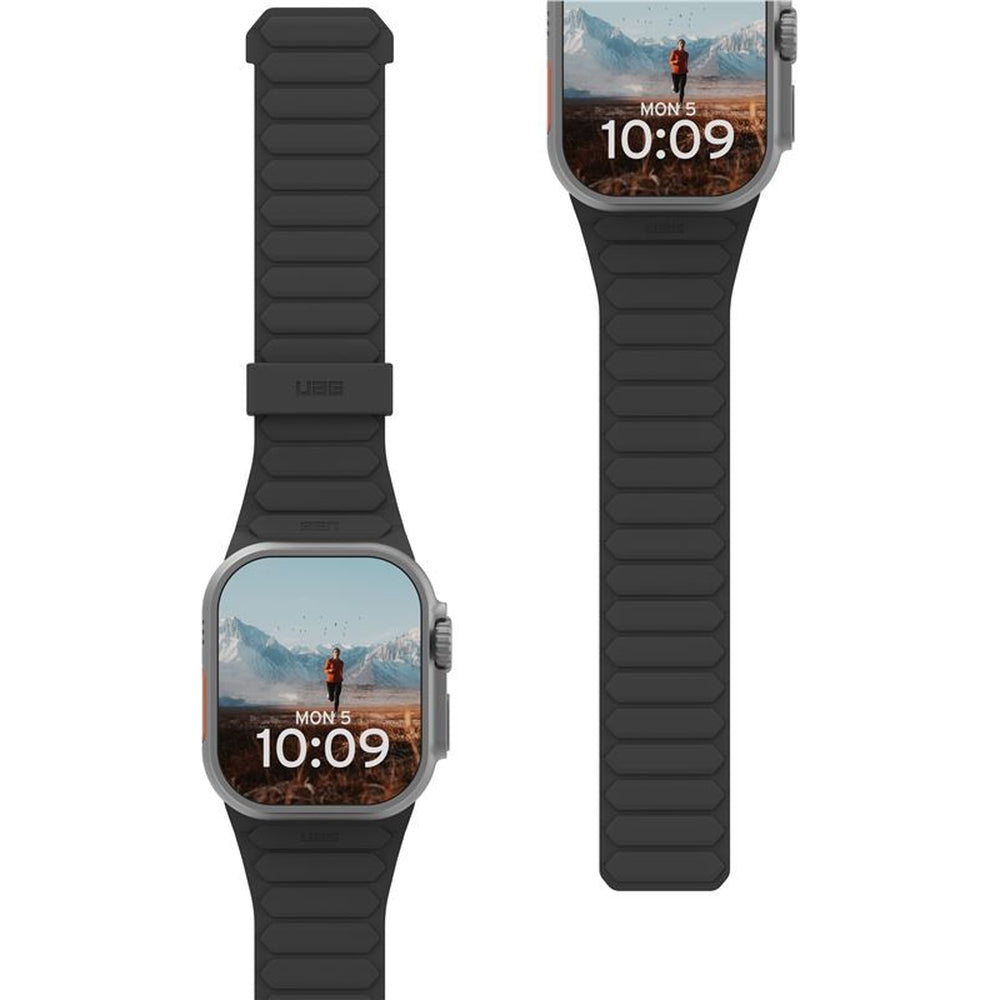 Armband für Apple Watch 49/46/45/44 mm, Urban Armor Gear Pathfinder, Gelb-Schwarz