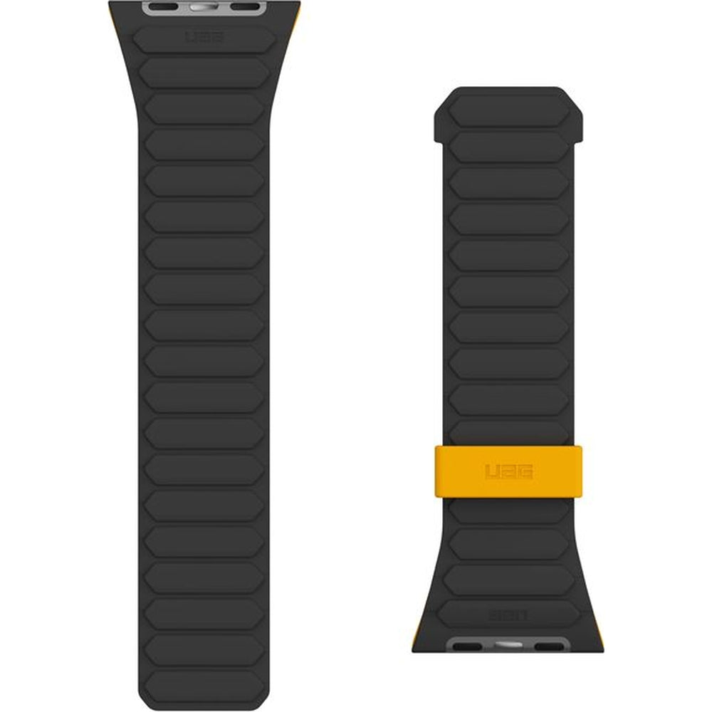 Armband für Apple Watch 49/46/45/44 mm, Urban Armor Gear Pathfinder, Gelb-Schwarz
