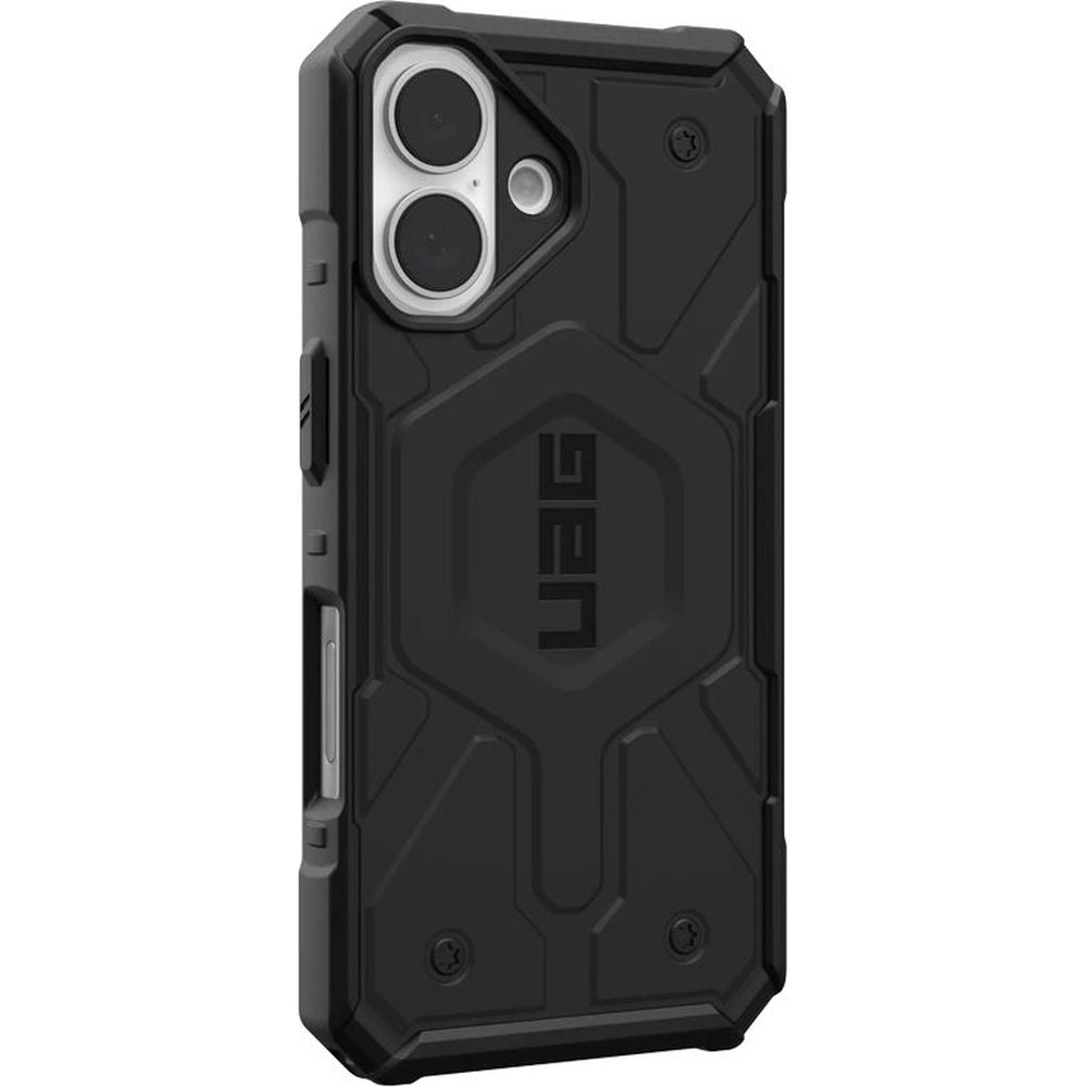 Handyhülle für iPhone 16, UAG Pathfinder Mag mit MagSafe, Schwarz