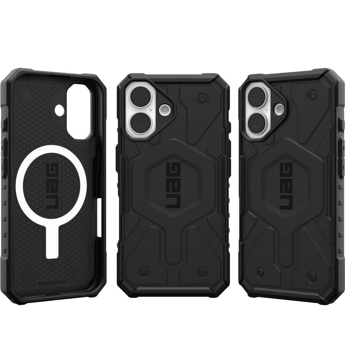Handyhülle für iPhone 16, UAG Pathfinder Mag mit MagSafe, Schwarz