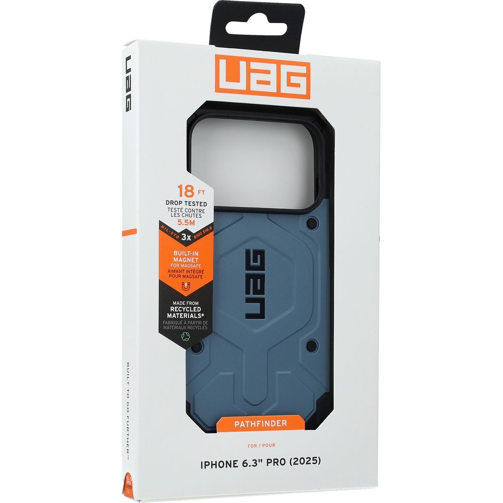 Handyhülle für iPhone 17 Pro, Urban Armor Gear Pathfinder Mag mit MagSafe, Blau