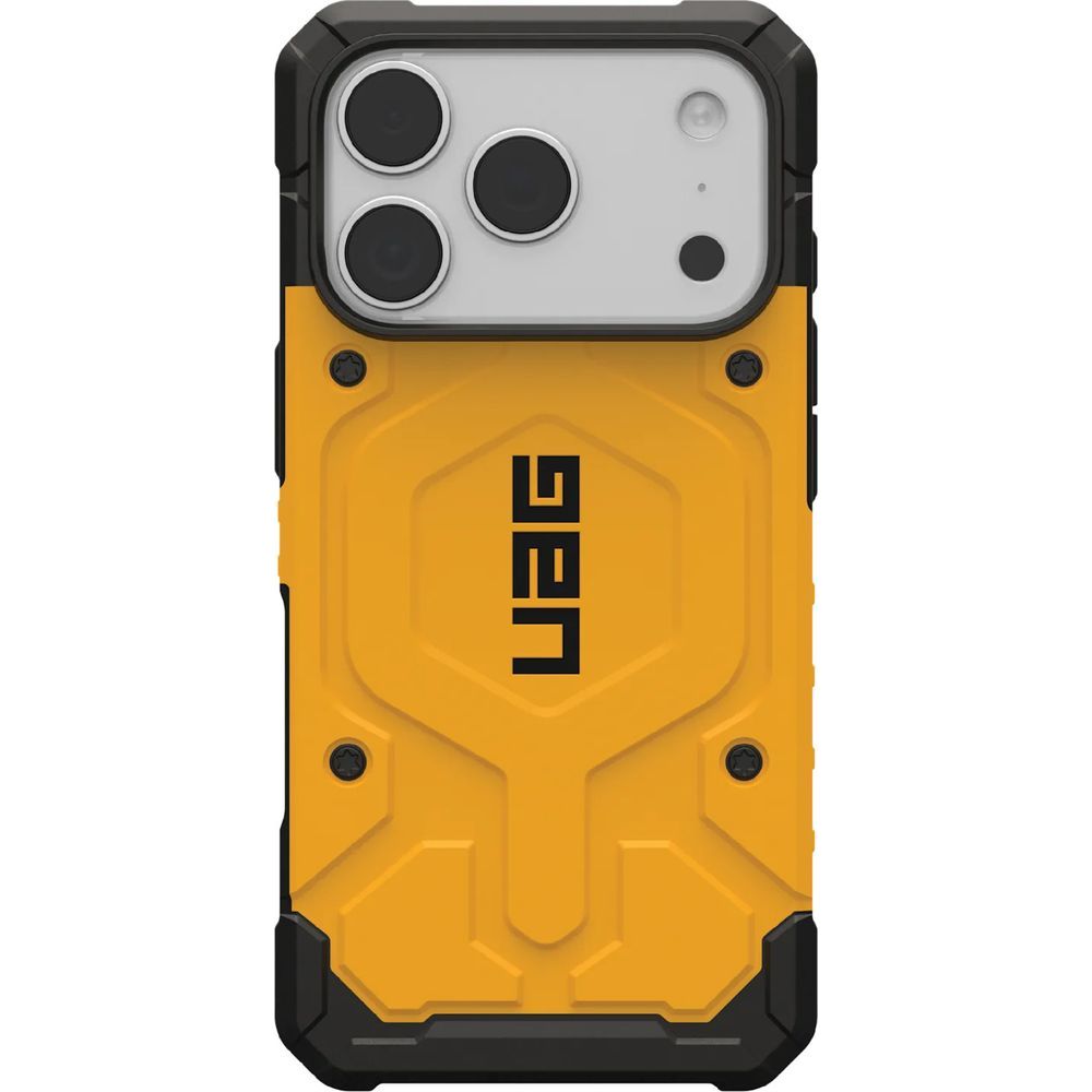 Handyhülle für iPhone 17 Pro, Urban Armor Gear Pathfinder Mag mit MagSafe, Gelb