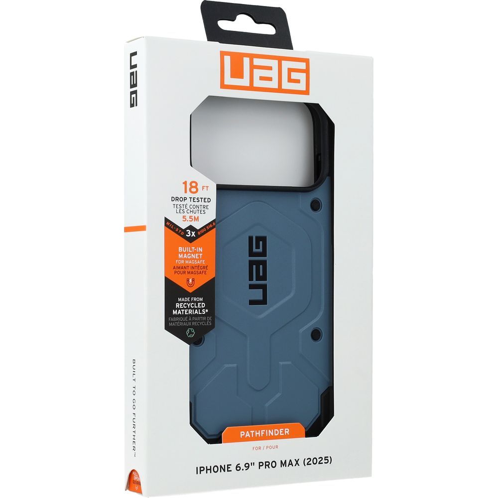 Handyhülle für iPhone 17 Pro Max, Urban Armor Gear Pathfinder Mag mit MagSafe, Blau
