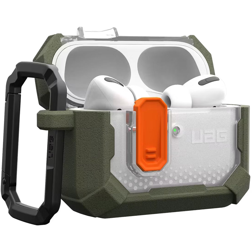 Schutzhülle für AirPods Pro 3, Urban Armor Gear UAG Plasma, Grün-Transparent