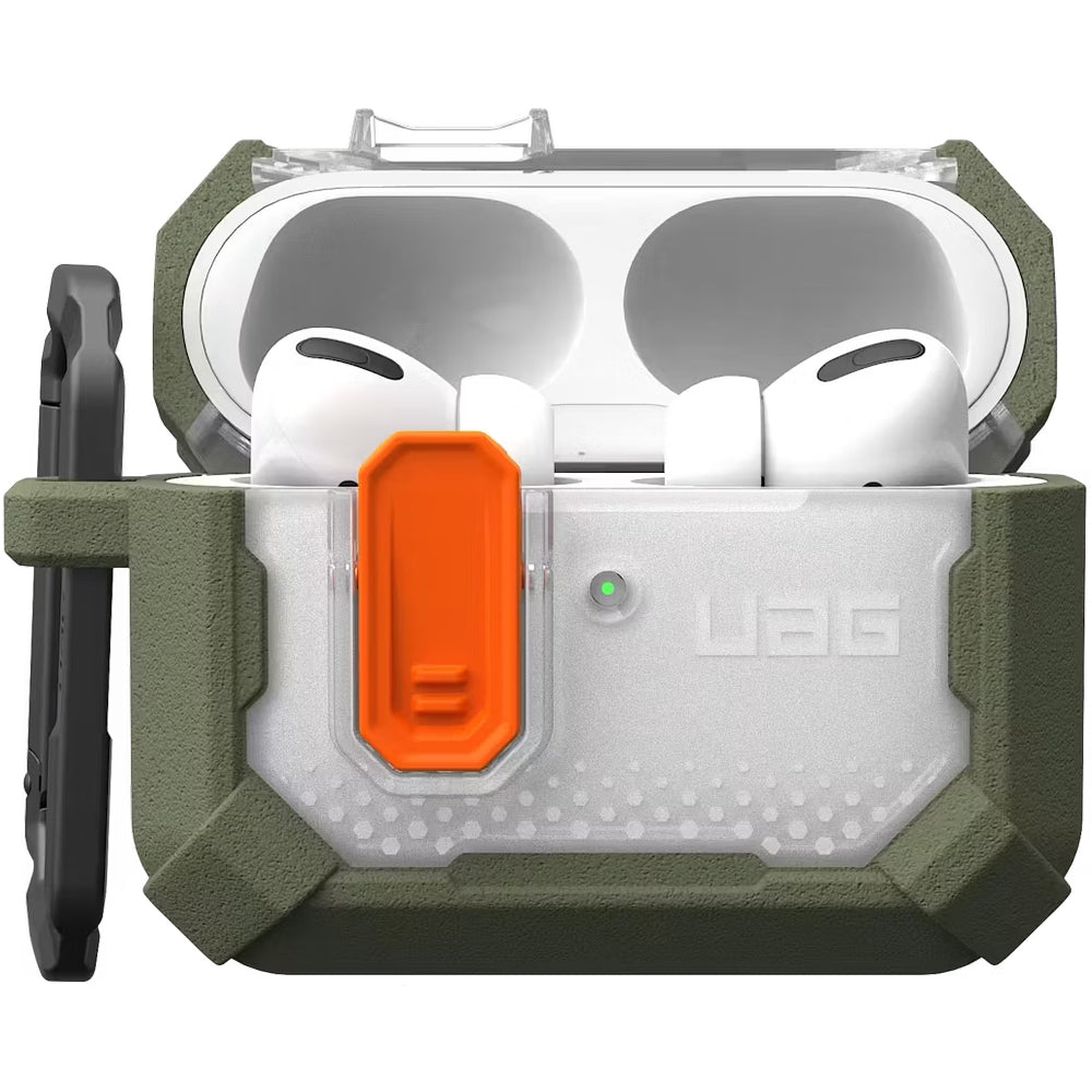Schutzhülle für AirPods Pro 3, Urban Armor Gear UAG Plasma, Grün-Transparent