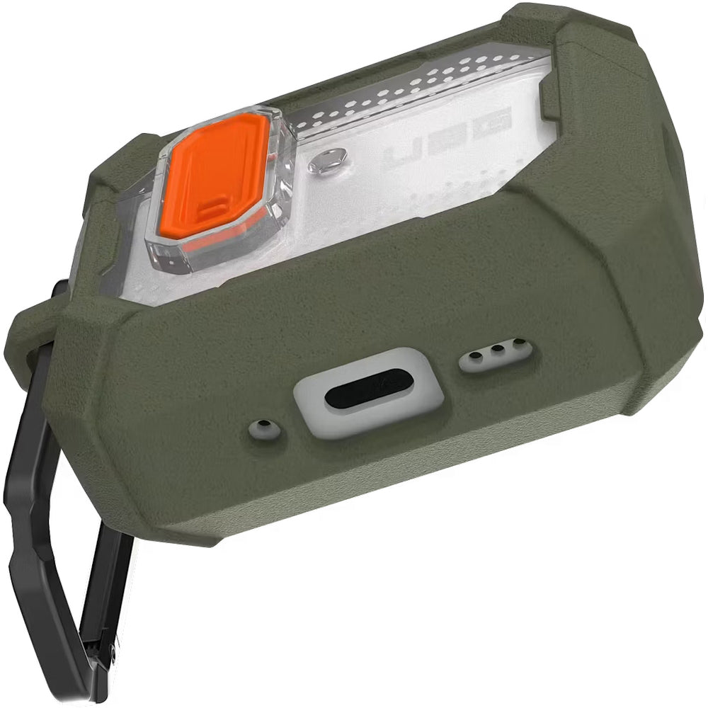 Schutzhülle für AirPods Pro 3, Urban Armor Gear UAG Plasma, Grün-Transparent