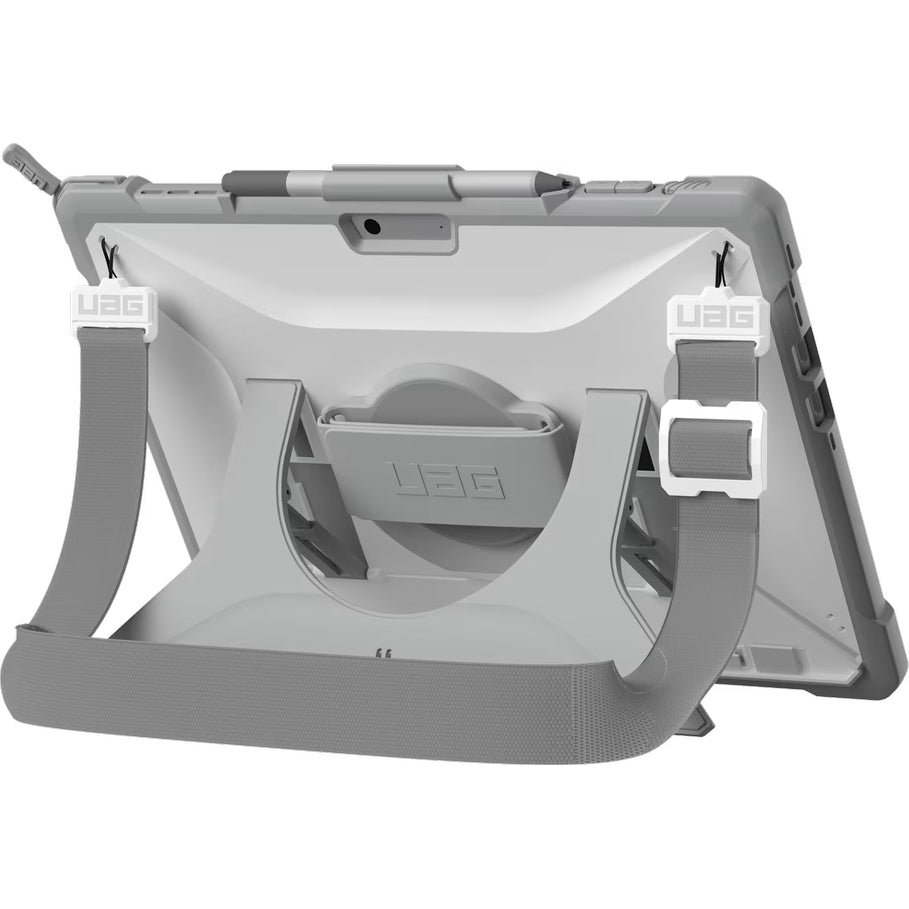Handyhülle Urban Armor Gear UAG Plasma Healthcare für Microsoft Surface Pro 13″ 12 / 11 / 10 / 9 / 8, Grau / Weiß