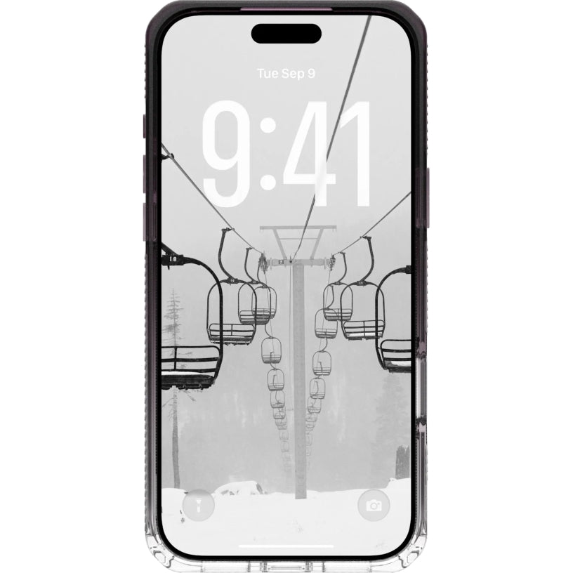 Handyhülle für iPhone 17 Pro Max, Urban Armor Gear Plyo Mag mit MagSafe, Transluzent mit Schwarz