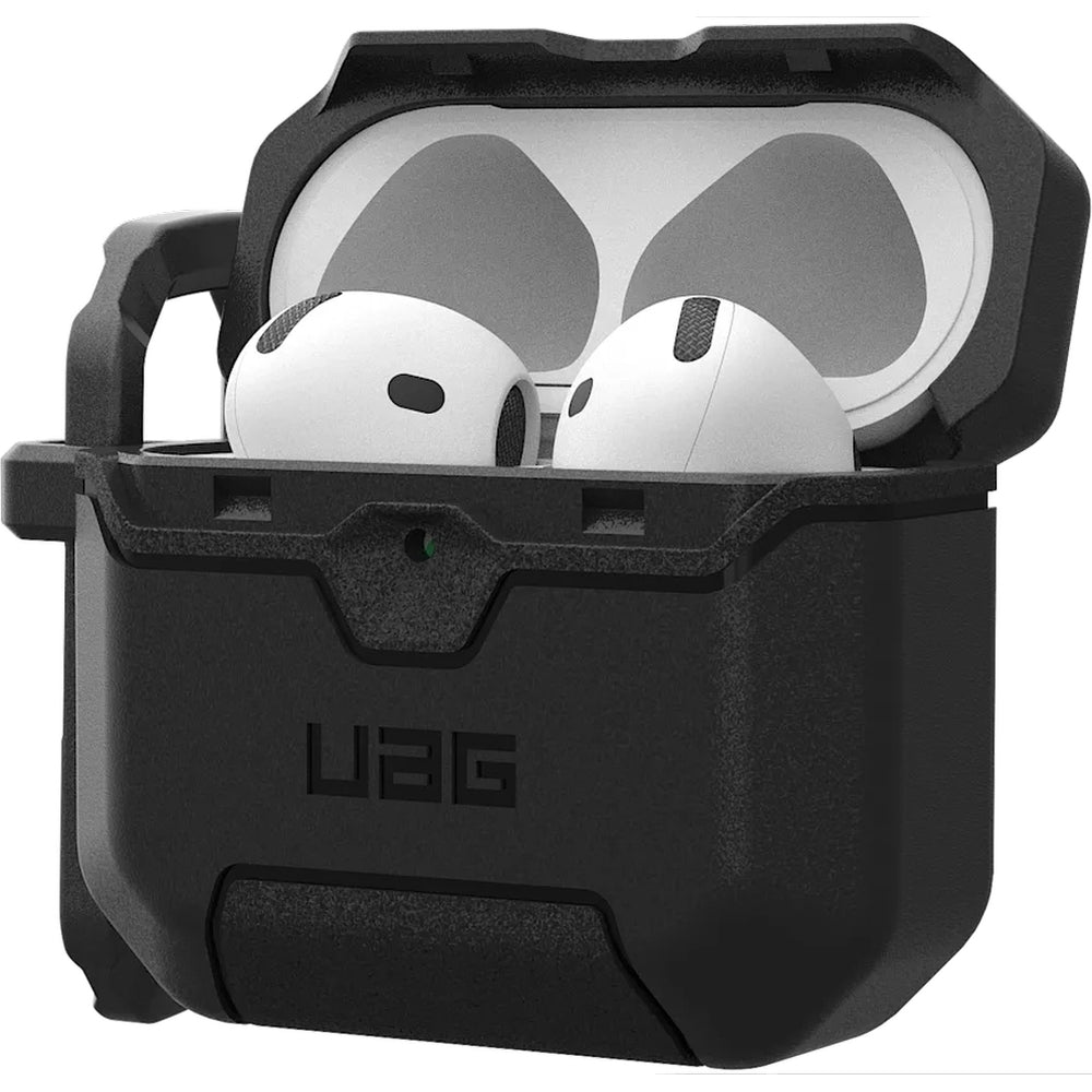 Schutzhülle für Apple AirPods 4, Urban Armor Gear UAG Scout, Schwarz