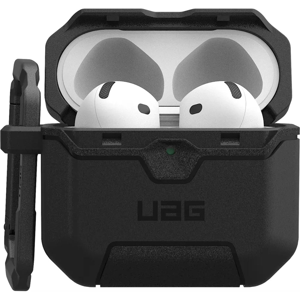 Schutzhülle für Apple AirPods 4, Urban Armor Gear UAG Scout, Schwarz