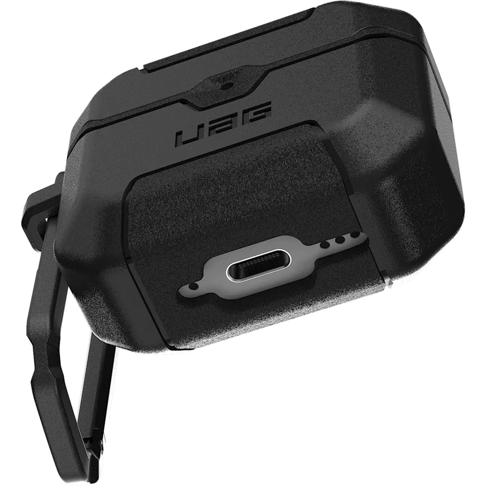 Schutzhülle für Apple AirPods 4, Urban Armor Gear UAG Scout, Schwarz
