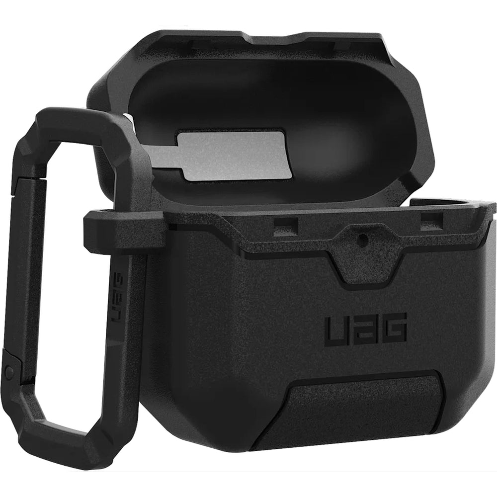 Schutzhülle für Apple AirPods 4, Urban Armor Gear UAG Scout, Schwarz