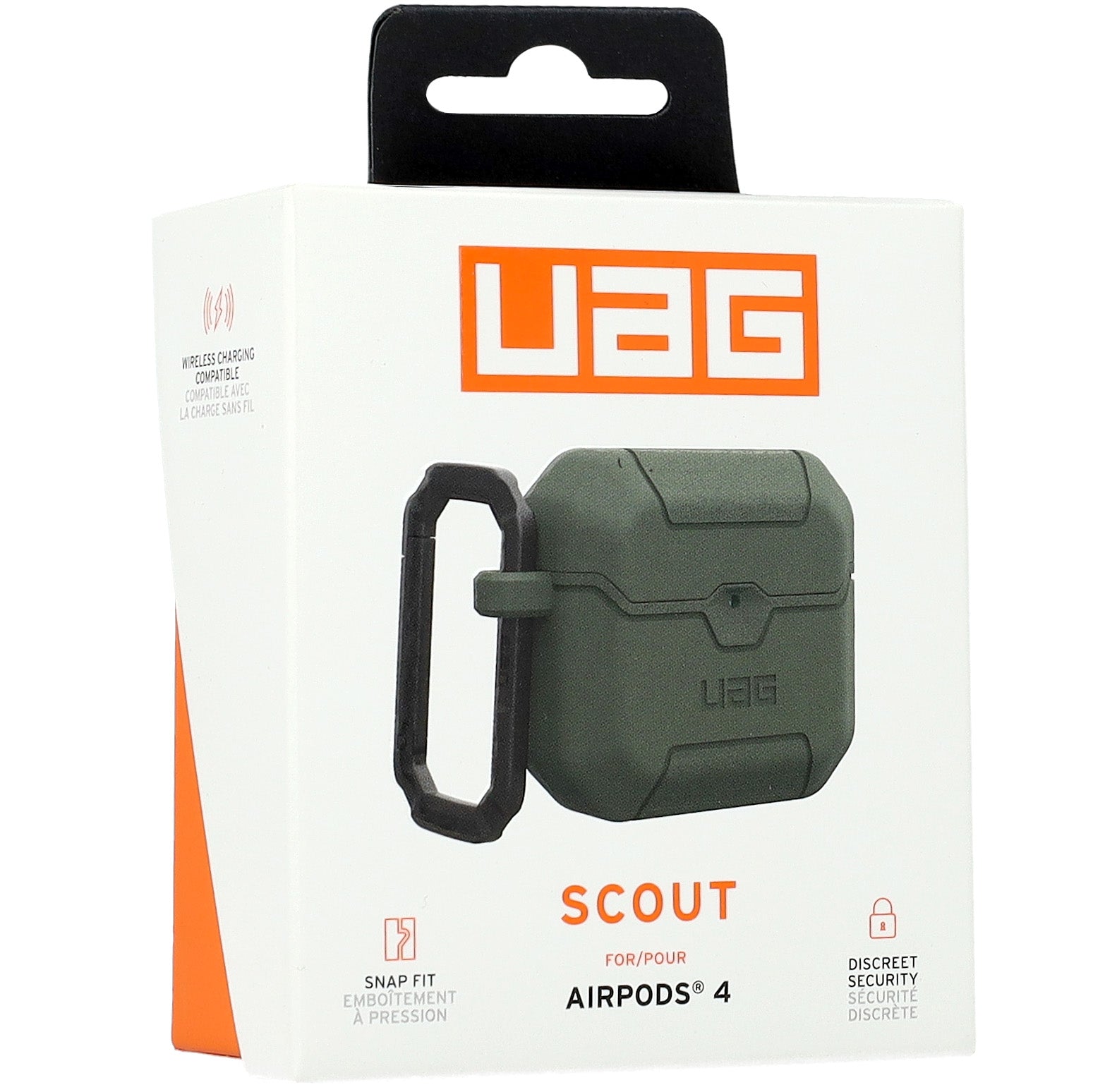 Schutzhülle für Apple AirPods 4, Urban Armor Gear UAG Scout, Grün