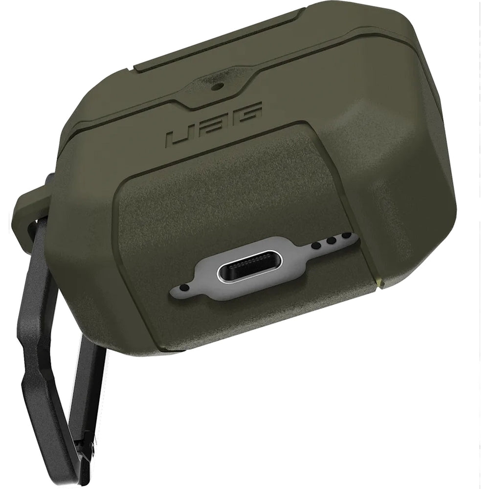 Schutzhülle für Apple AirPods 4, Urban Armor Gear UAG Scout, Grün