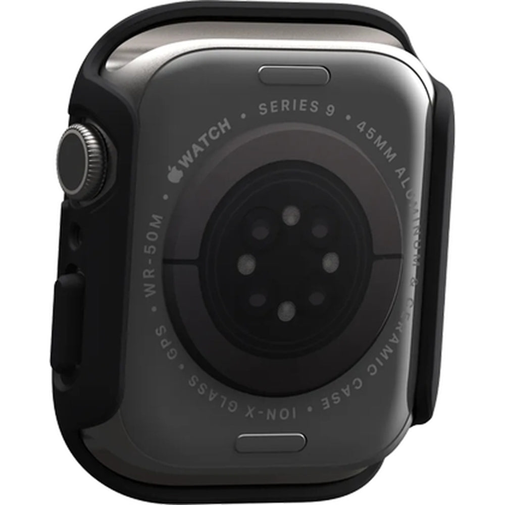 Schutzhülle für Apple Watch 7 / 8 / 9 45mm, Urban Armor Gear Scout, Schwarz