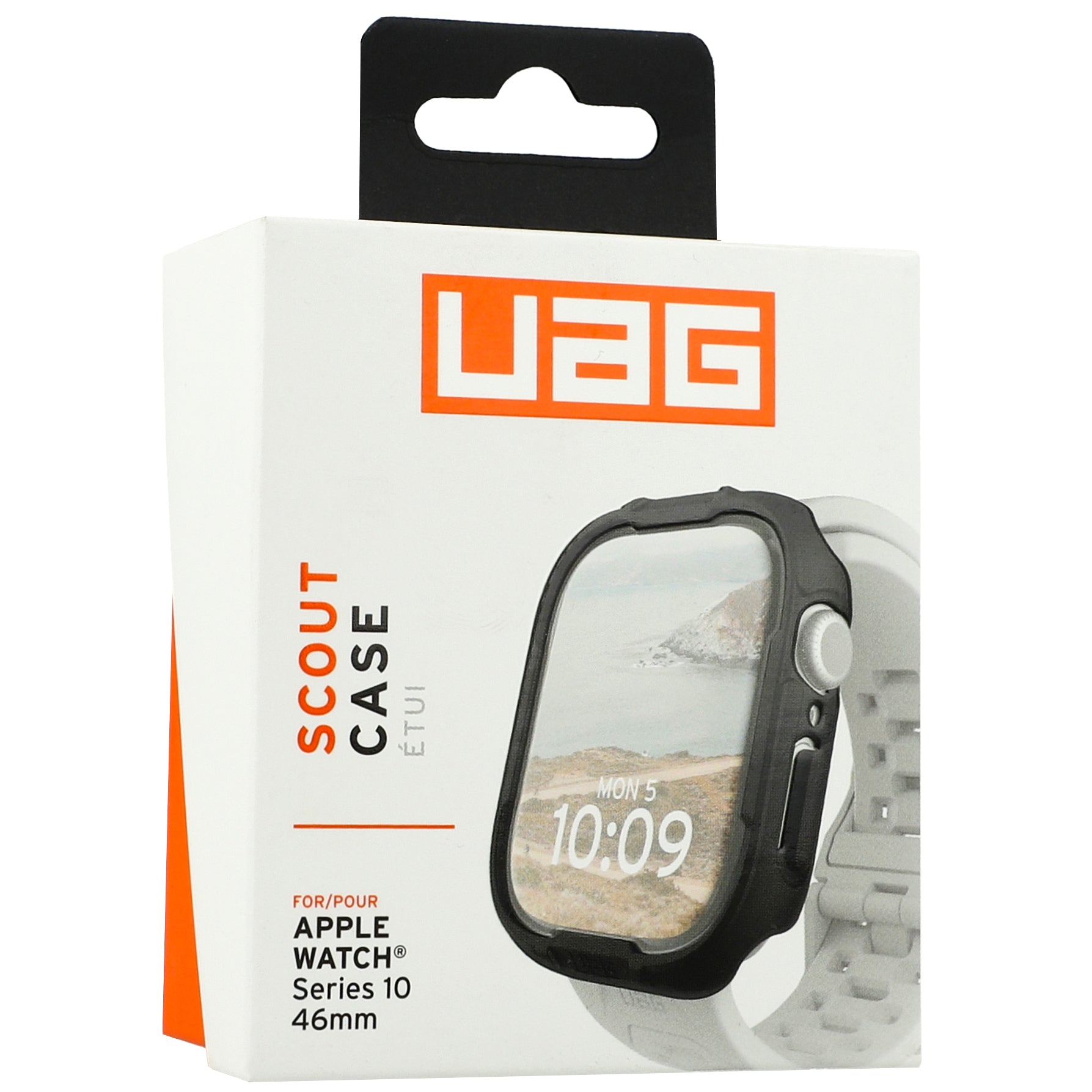 Schutzhülle für Apple Watch 11 / 10 (46 mm), Urban Armor Gear Scout, Schwarz