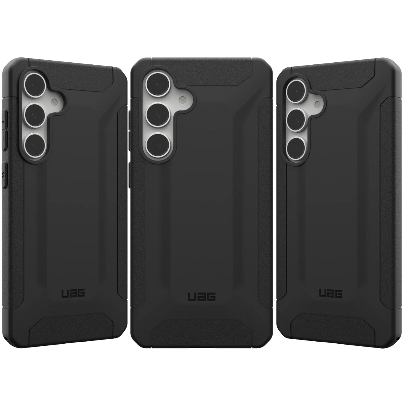 Schutzhülle Urban Armor Gear UAG Scout für Galaxy S24 FE, Schwarz