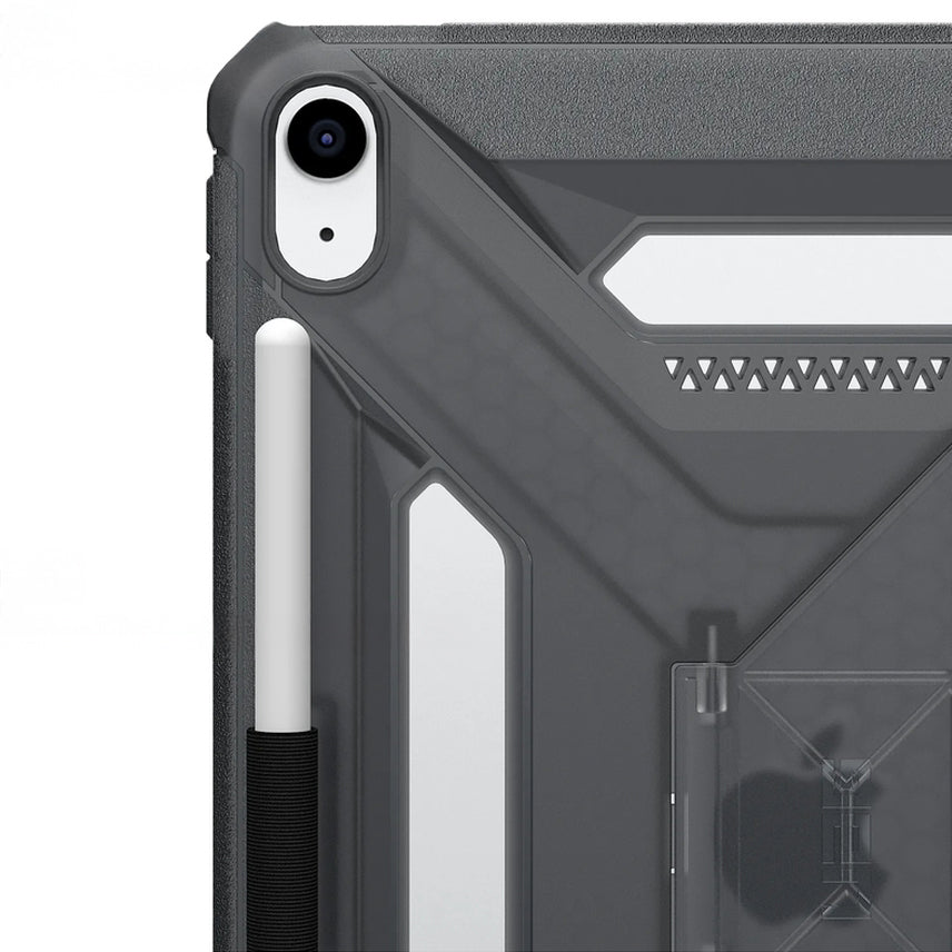 Handyhülle für iPad 11 / 10 gen. 2025 / 2022, Urban Armor Gear Scout Plus, Rauchfarben
