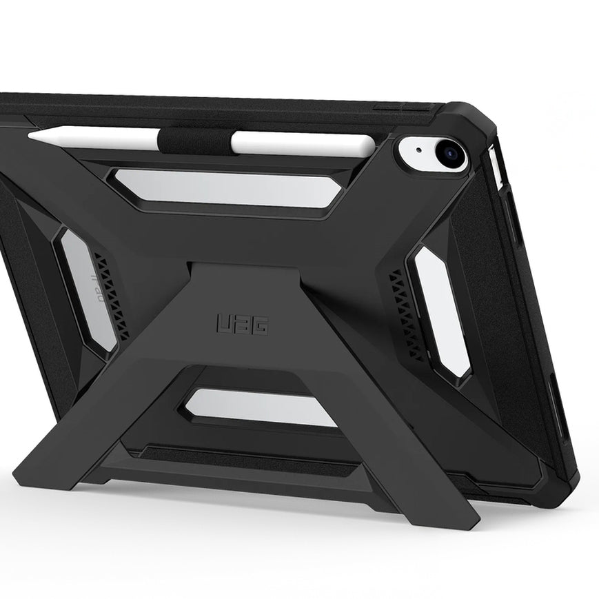 Handyhülle für iPad 11 / 10 gen. 2025 / 2022, Urban Armor Gear Scout Plus, Schwarz