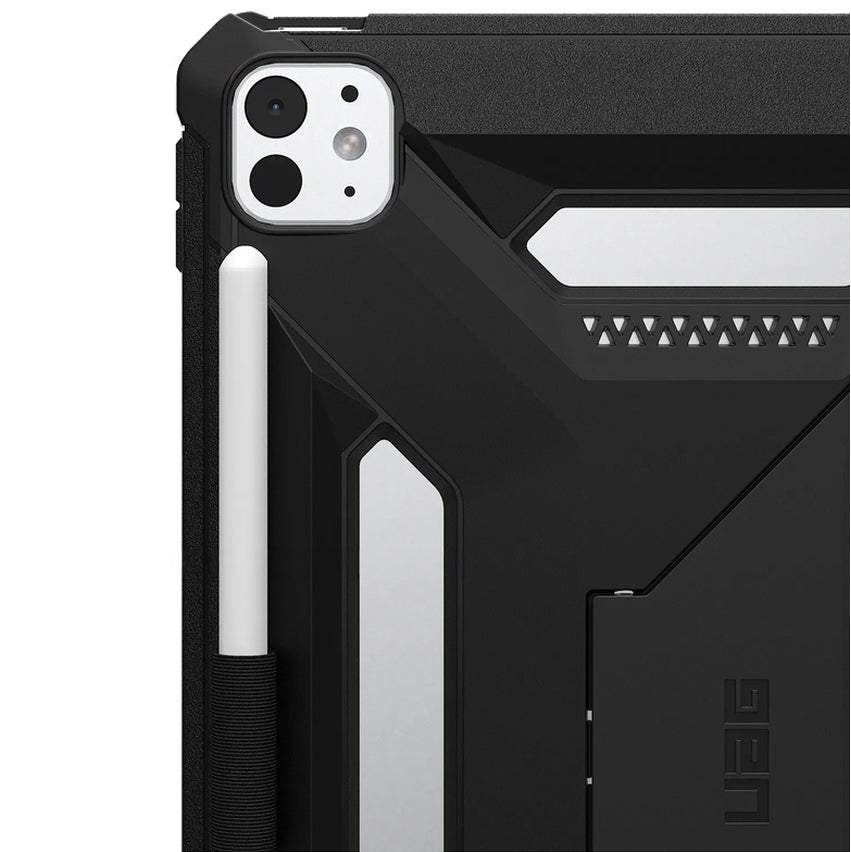 Hülle für iPad Pro 11 M5 2025/ M4 2024, Urban Armor Gear Scout Plus, Schwarz
