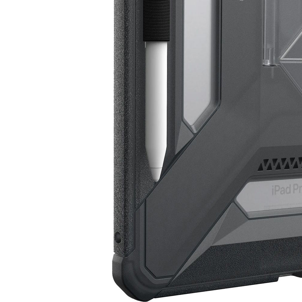 Hülle für iPad Pro 11" 2025 / 2024, Urban Armor Gear Scout Plus, Rauchfarben