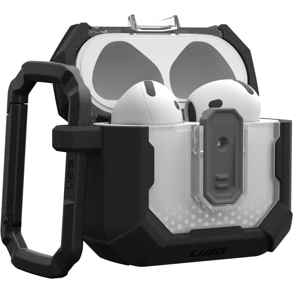 Schutzhülle für AirPods 4, Urban Armor Gear UAG Plasma, Schwarz