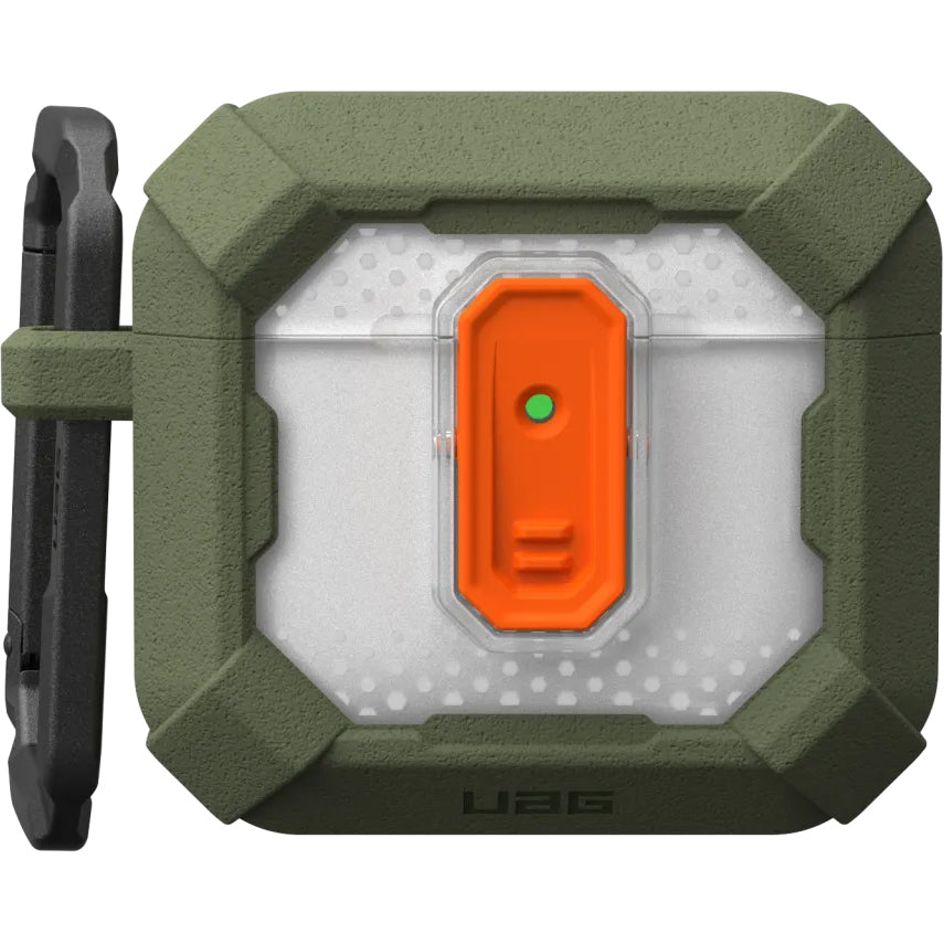 Schutzhülle für AirPods 5 / 4, UAG Plasma, Dunkelgrün