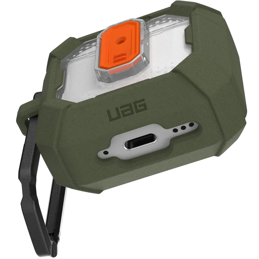 Schutzhülle für AirPods 5 / 4, UAG Plasma, Dunkelgrün