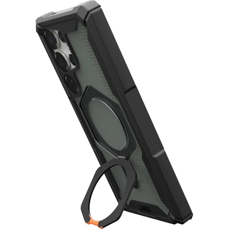 Handyhülle für Galaxy S25 Ultra, Urban Armor Gear Plasma XTE, Schwarz
