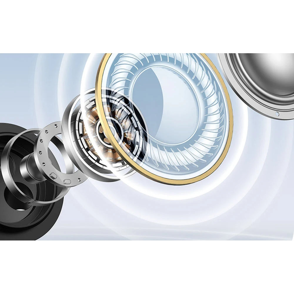 Kabelgebundene In-Ear-Kopfhörer mit Mini-Jack 3,5 mm, Ugreen EP106, Schwarz