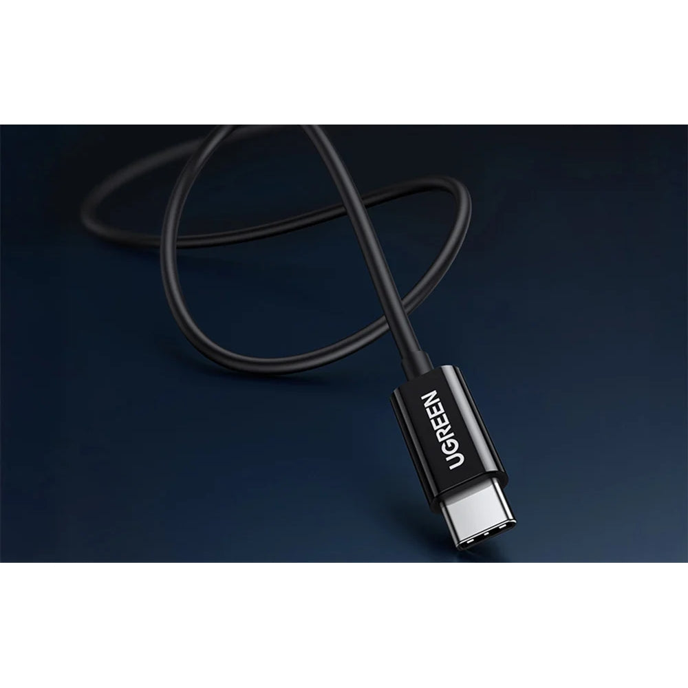 Kabelgebundene In-Ear-Kopfhörer mit USB-C, Ugreen EP106, Schwarz