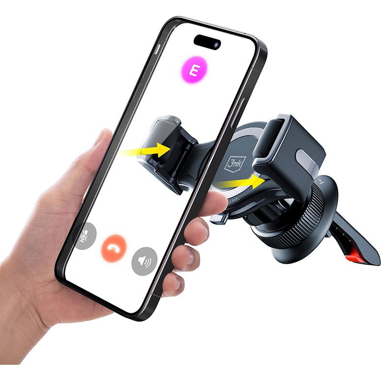 Auto Handyhalterung 3mk Memo Hug, Schwarz