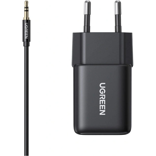 Adapter Bluetooth 6.0 Audio-Empfänger, 3.5 mm Klinke, UGREEN BT523, Schwarz