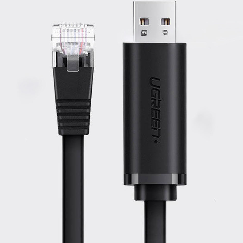 Adapter USB-A 2.0 zu 1Gb Ethernet RJ45, Ugreen CM204, Schwarz