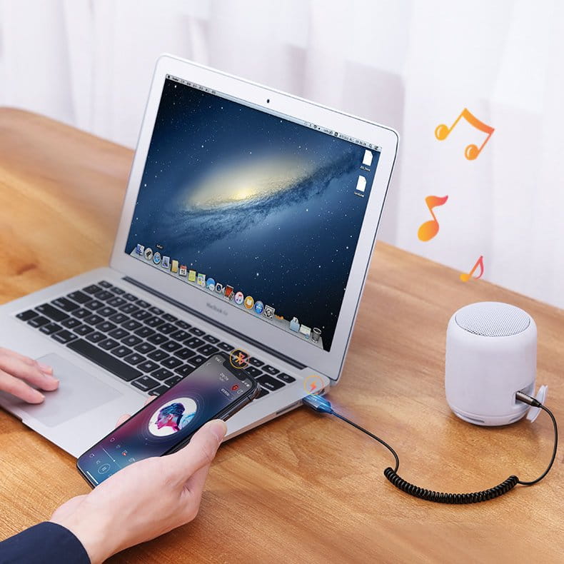 Audio-Adapter Bluetooth 5.3 USB auf 3.5 mm Mini-Jack, Ugreen CM309, AUX 3.5mm, Schwarz