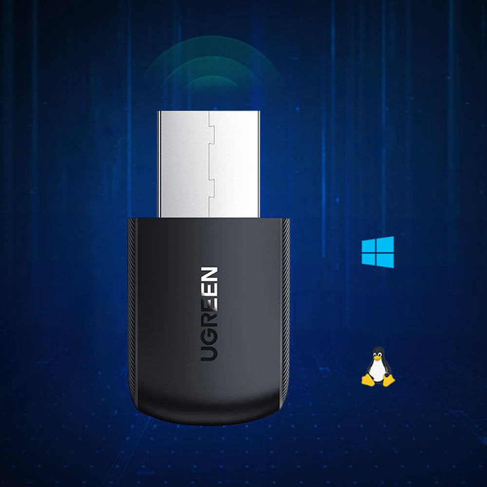 Netzwerkadapter USB-A, Ugreen CM448, 650Mb/s, 2.4/5GHz, Schwarz