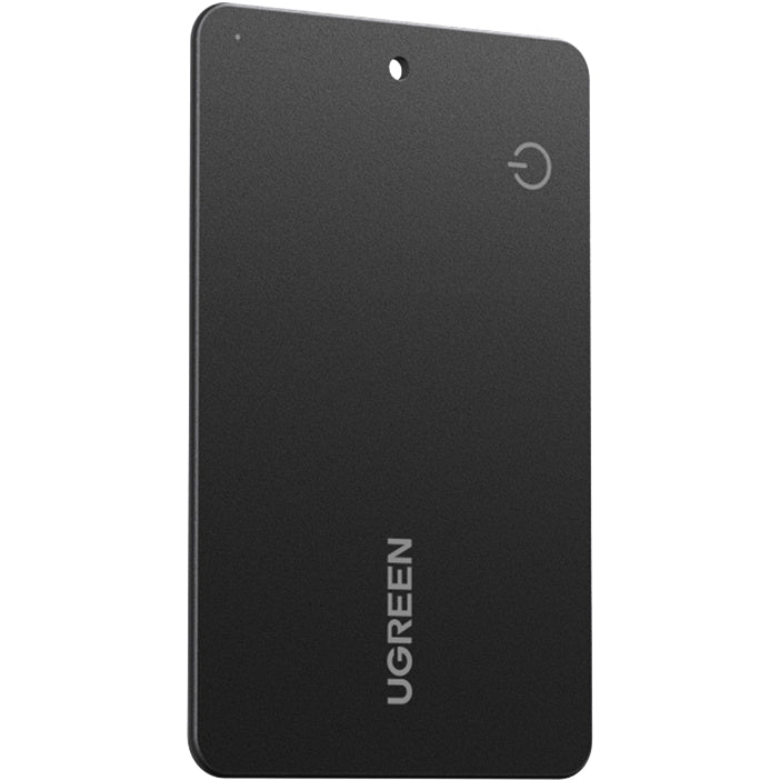 Karten-Tracker mit Bluetooth, Ugreen Slim Pro CM910, kompatibel mit Apple Find My und Android Find Hub, Schwarz